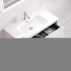 Тумба под раковину Sancos Libra LB100W 100х50 подвесная цвет белый